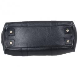 Pre Owned Mulberry Black Leather Bayswater Tote