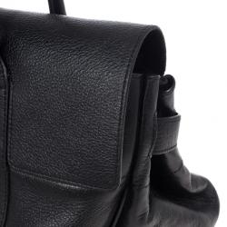 Pre Owned Mulberry Black Leather Bayswater Tote