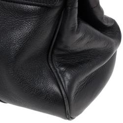 Pre Owned Mulberry Black Leather Bayswater Tote
