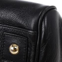 Pre Owned Mulberry Black Leather Bayswater Tote