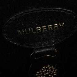 Pre Owned Mulberry Black Leather Bayswater Tote