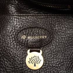 Pre Owned Mulberry Dark Brown Leather Bayswater Satchel