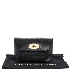Mulberry Black Leather Pouch 