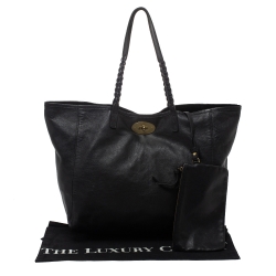 Pre Owned Mulberry Black Leather Large Dorset Totes