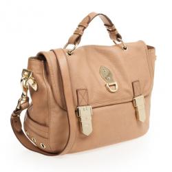 Pre Owned Mulberry Beige Tillie Leather Bag