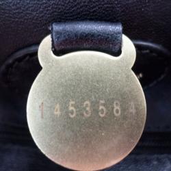 Pre Owned Mulberry Black Leather Bayswater Tote