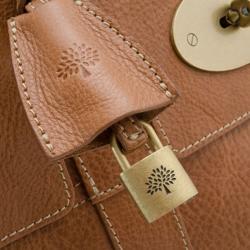 Pre Owned Mulberry Brown Leather Bayswater Tote