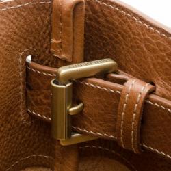 Pre Owned Mulberry Brown Leather Bayswater Tote