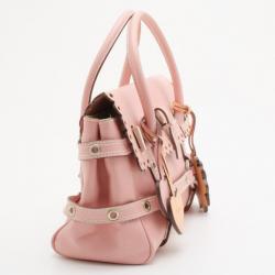 Pre Owned Mulberry for Luella Baby Pink Leather Tote