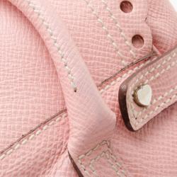 Pre Owned Mulberry for Luella Baby Pink Leather Tote