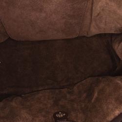 Pre Owned Mulberry Brown Ponyhair/Leather Alexa Satchel Bag
