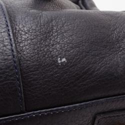 Pre Owned Mulberry Black Heritage Baywater with Rose Gold Hardware