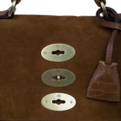 Mulberry Cognac Leather Ted Convertible Messenger Bag