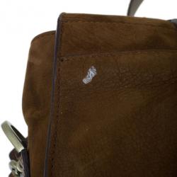 Mulberry Cognac Leather Ted Convertible Messenger Bag