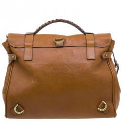 Pre Owned Mulberry Brown Leather Limited Edition 1 of 12 Alexa Cross Body Bag