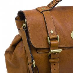 Pre Owned Mulberry Brown Leather Limited Edition 1 of 12 Alexa Cross Body Bag