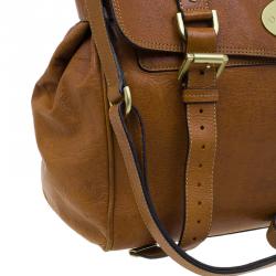 Pre Owned Mulberry Brown Leather Limited Edition 1 of 12 Alexa Cross Body Bag