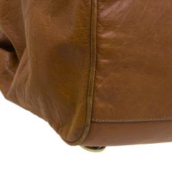 Pre Owned Mulberry Brown Leather Limited Edition 1 of 12 Alexa Cross Body Bag