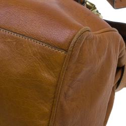 Pre Owned Mulberry Brown Leather Limited Edition 1 of 12 Alexa Cross Body Bag