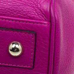 مملوكة مسبقًا حقيبة مالبري بايز ووتر وردي جلد محبب