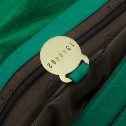 Mulberry Green Leather Alexa Shoulder Bag
