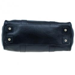 Pre Owned Mulberry Black Leather Bayswater Tote