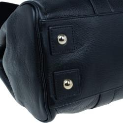 Pre Owned Mulberry Black Leather Bayswater Tote