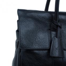 Pre Owned Mulberry Black Leather Bayswater Tote