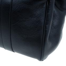 Pre Owned Mulberry Black Leather Bayswater Tote