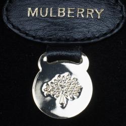 Pre Owned Mulberry Black Leather Bayswater Tote