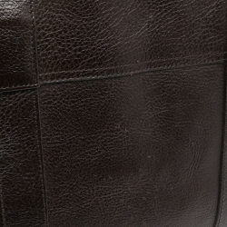 Pre Owned Mulberry Dark Brown Leather Bayswater Satchel