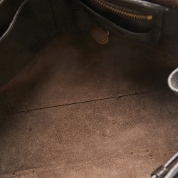 Pre Owned Mulberry Dark Brown Leather Bayswater Satchel