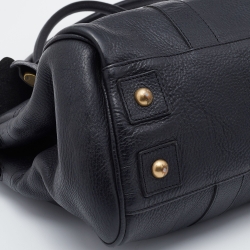 Pre Owned Mulberry Black Leather Bayswater Satchel