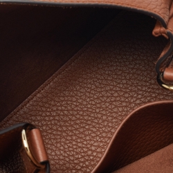 Pre Owned Mulberry Tan Leather Mini Alexa Satchel