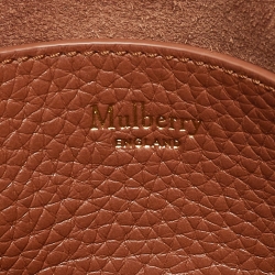 Pre Owned Mulberry Tan Leather Mini Alexa Satchel