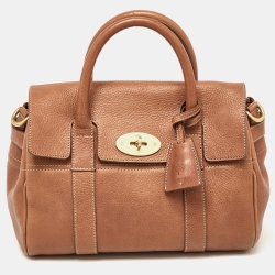 Mulberry Brown Leather Small Bayswater Satchel
