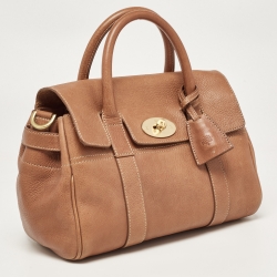 Mulberry Brown Leather Small Bayswater Satchel