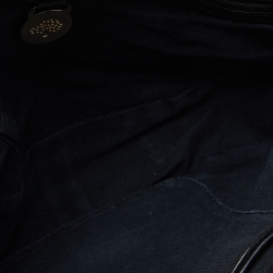 Pre Owned Mulberry Black Leather Tessie Crossbody Bag