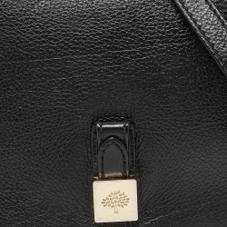 Pre Owned Mulberry Black Leather Tessie Crossbody Bag