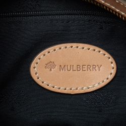 Pre Owned Mulberry Multicolor Leopard Print Coated Canvas and Leather Boston Bag