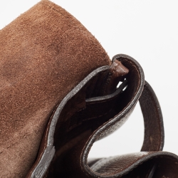 Pre Owned Mulberry Dark Brown Leather Bayswater Satchel