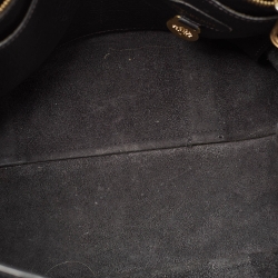 Pre Owned Mulberry Black Leather Bayswater Satchel