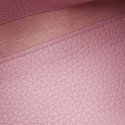 Pre Owned Mulberry Light Pink Leather Mini Alexa Top Handle Bag