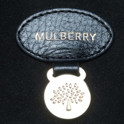 Pre Owned Mulberry Black Leather Bayswater Satchel