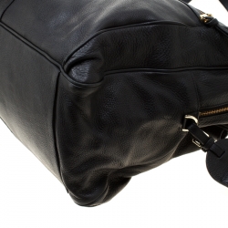 Mulberry Black Leather Travel Bag