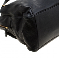 Mulberry Black Leather Travel Bag