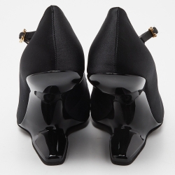 N° 21 Black Satin Pumps Size 39