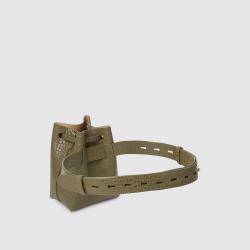 NANUSHKA Green Minee Croc-Effect Vegan Leather Belt Bag One Size