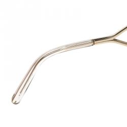 مملوكة مسبقًا Chloe Brown/Transparent CE 703S Jackson Oversized Sunglasses