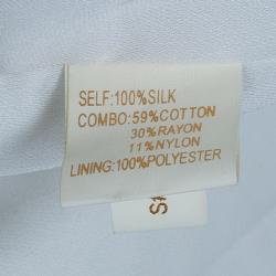 مملوكة مسبقًا فستان نوتي باي ماكيزا مونوكروم كشكشات شيفون L